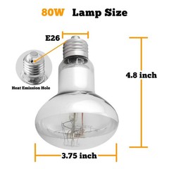 UVA UVB Sun Lamp High Intensity Self-Ballasted Heat Basking Lamp/Light/Bulb for
