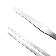 Feeding Tongs 2pcs Stainless Steel Aquarium Long Tweezers 27cm/10.6 inches St…