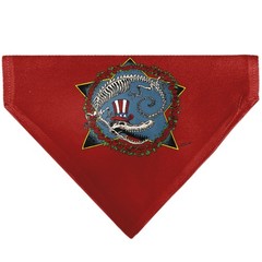 Grateful Dead Pet Bandana Daves Picks Volume Ten Alligator Art Red Slip On