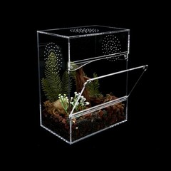 Acrylic Tarantula Enclosure Jumping Spider Enclosure with Front Opening Door …