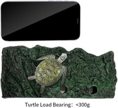 Aquarium Basking Dock for Turtles – Durable Floating Platform with Suction Cups