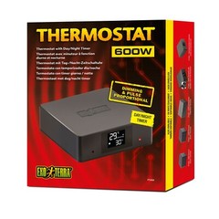 EXO TERRA THERMOSTAT 600 WATT THERMOSTAT WITH DAY/NIGHT TIMER – PT-2454