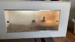 4x2x2 Reptile Enclosure PVC Sliding Front Door