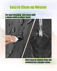 Bearded Dragon Tank Accessories Reptile Substrate Floor Leopard Gecko Tank