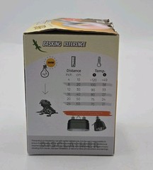 ReptiKing Intense Basking Bulb 100W Reptile Heat Lamp Frosted Bulb Open Box New