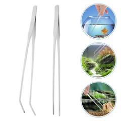 8 Pcs Aquarium Tools Reptile Tweezers Feeding Bearded Dragon Plant