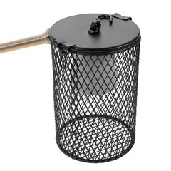 Heat Lamp Protector Cage Reptile Protective Basket Dome Shaped Bulb Shade