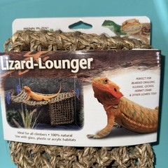 Penn Plax Natural Lizard Lounger Suction Cup 14×14 Basking Platform Area