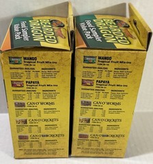 Lot Of 2 Bearded Dragon Food Sampler Value Pack ￼