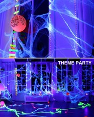 Onforu 32.8ft LED Black Light Strip Kit, 600 Units Lamp Beads, 12V 10M,