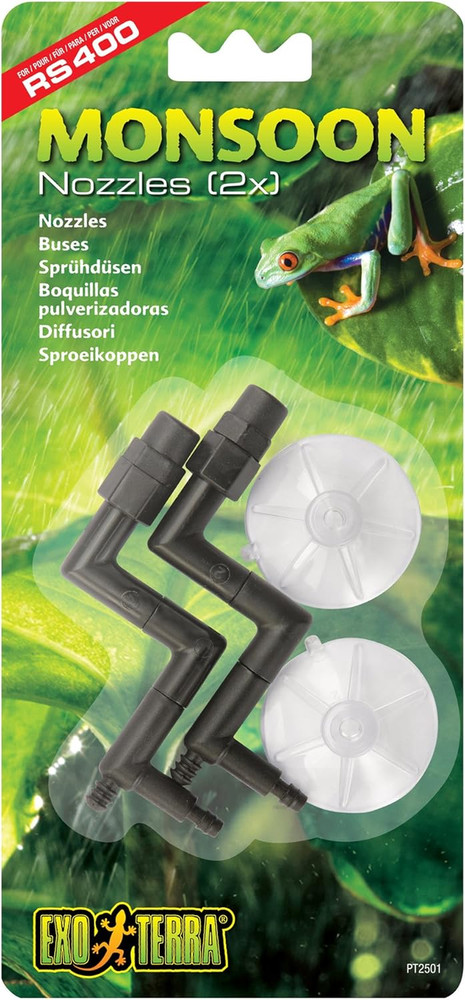 Nozzles Replacement for Monsoon RS400 High-Pressure Rainfall System, 2-Pack