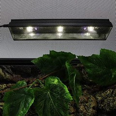 Aiicioo Reptile LED UVB Light – Terrarium Light with 3 Timing Function UVB Lamp