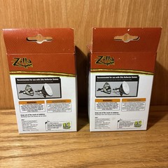 Zilla Night Black Basking Spot Bulb 100W Reptile Terrarium Lamp Light 2 Pack 5C