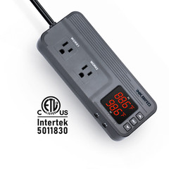 Inkbird 608T Digital Temperature Humidity Controller Greenhouse Grow Tent 110V