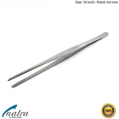 Anatomical Tweezers Straight 25 Cm Stainless Steel