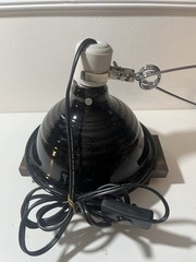 Fluker’s 8.5 in Ceramic Clamp Lamp Reptile Heat Lamp with lightbulb