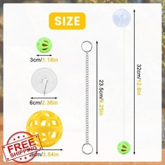 Trivolein Bearded Dragon Feeder Ball Yellow