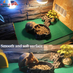 Mechpia 47″ X 24″ Large Reptile Carpet Terrarium Liner Bedding Reptile Substrate