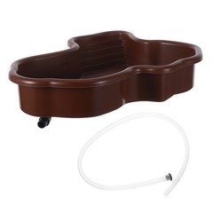 Turtle Extra Large Bathtub Reptile Bathing Pool Terrarium Bowl Tortoise Dish