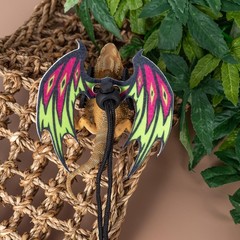COMSUN 2 Pack Bearded Dragon Lizard Harness Leash Set, Small, Multicolor