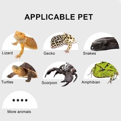 USB Heat Pad for Reptiles 3-Temp Settings Scratchproof