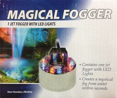 Alpine FG101L 1 Jet Pond Fogger with 12 LED Lights / Transformer