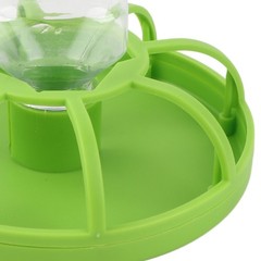 Reptile Water Bottle Turtle Automatic Feeder Waterer Dispenser with Water Bottle