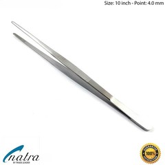 Anatomical Tweezers Straight 25 Cm Stainless Steel