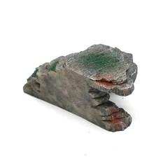 Gecko Hide Shale Scape Step Ledge, Reptile Cave Hideout Tank Accessories Deco…