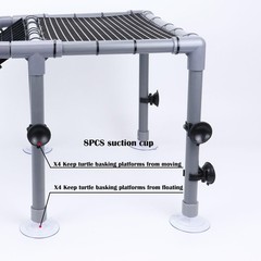 Extra Large Standing Turtle Basking Platform, 13.4″ Width Resting Area, DIY B…