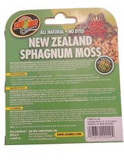 Zoo Med New Zealand Sphagnum Moss All Natural No Dyes New