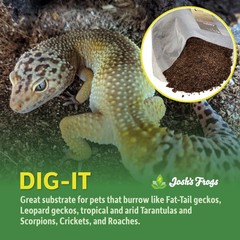 Dig-It (10 Quarts)- Substrate for Burrowing Lizards, Invertebrates, Lay Boxes…