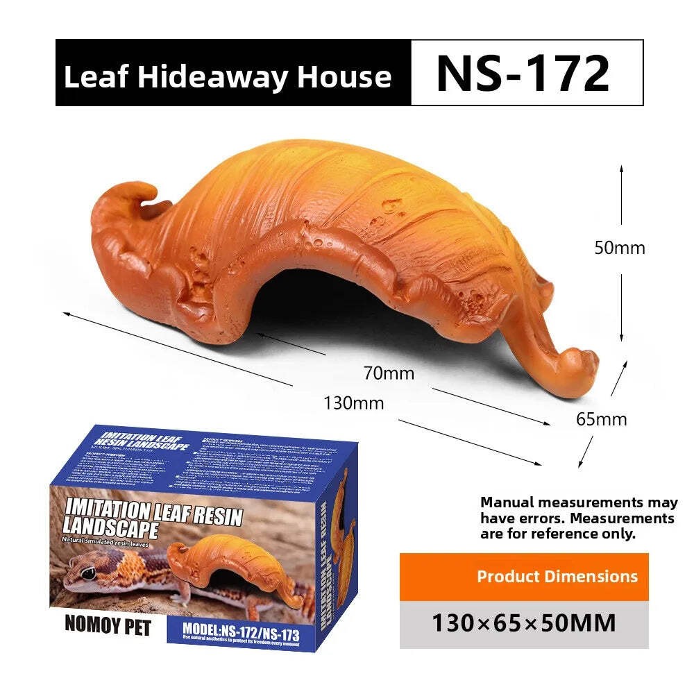 Nomoypet NS162 Rock Cave Simulation Pet Reptile Spider Turtle Sunbathing Platfor