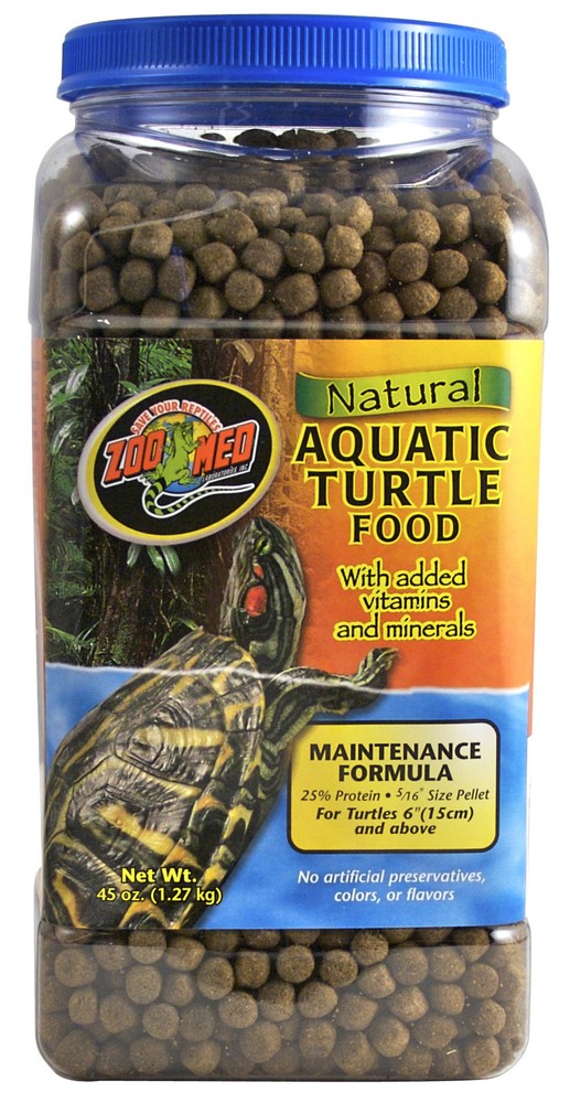 Zoo Med Aquatic Turtle Maintenance Food Select Size:: 45 oz.