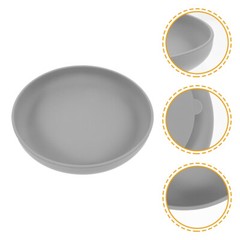 Scoop Plate Non Slip Plates for Disabled Anti-spill Dinner The Elderly Child