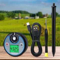 DLI Light Meter 2 in 1 PAR DLI Meter, 400700nm Sunlight Meter Measure PPFD an…