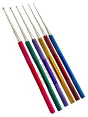GERMAN SET OF 6 PCS Snake Probe Set Herp Tools Sexing Probes COLOR STAINLESS