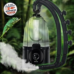 Nebulizador para reptiles de 3,8 L, humidificador silencioso para terrarios
