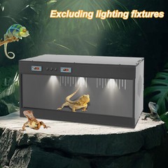 Reptile Breeding Box w/Sliding Door Reptile Pet Box Reptile Lounge Habitat 110V