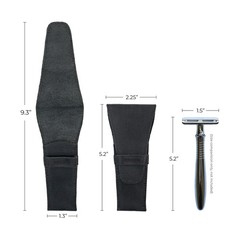 Hide & Drink, Leather Safety Razor Case, Shaving Accessories, Personal Care E…