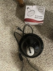 Reptile Tank, Heating Pad, Water Dish, Humidifier/fogger, Humidistat, And More