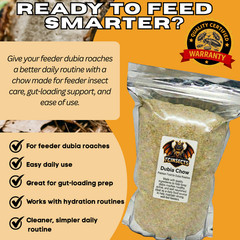 TC INSECTS Dubia Chow Premium Food for Dubia Roaches