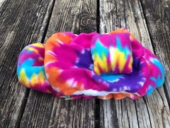 TYE DYE PRINT DESIGN LRG BED SOFT COVERS ONLY/NO FRAME BED 4 BEARDED DRAGON