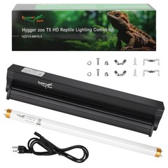 10.0 UVB Reptile Light Fixture Combo Kit for Bearded Dragons & Turtles