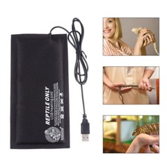 Reptile Heater Usb Portable Pet Heating Pad Powered Low Energy Consumption