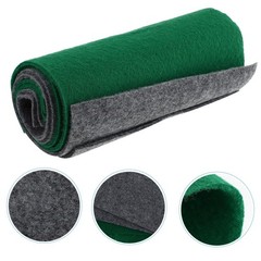 4Pcs Polyester Fabric Reptile Carpet Dark Green Comfortable Terrarium Liner
