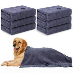 Microfiber Dog Towels for Drying Dogs,40” X 23.6”, Super Absorbent and Soft…