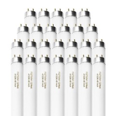 25 Pack F32T8/841 Fluorescent Tube 48 Inch, T8 Fluorescent Light Bulb 4 Foot …
