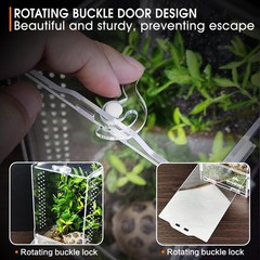 Acrylic Jumping Spider Habitat, Insect Terrarium, Bug Small, Transparent