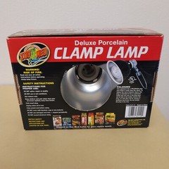 Zoo Med Deluxe Porcelain Clamp Lamp. 5 1/2 inch